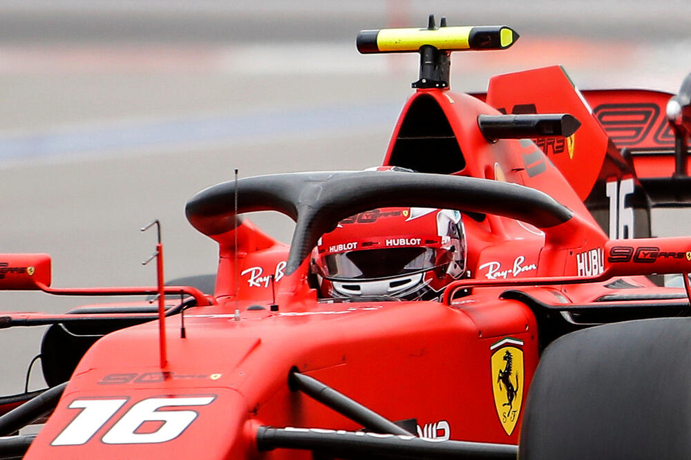 Lekler u bolidu na današnjem treningu, Foto: Reuters