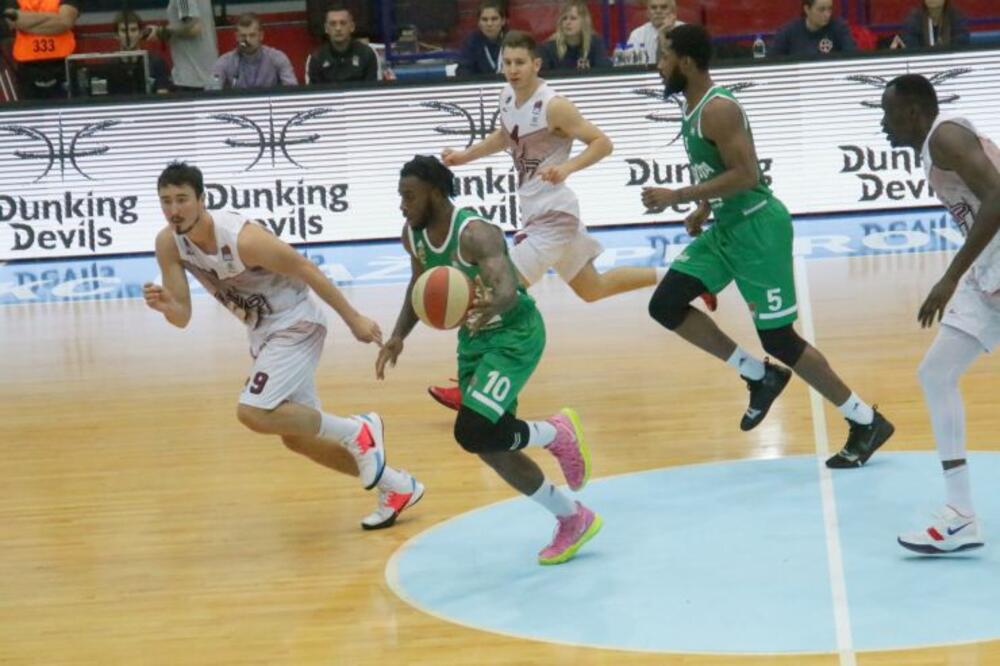 Sa meča Cedevita Olimpija - FMP, Foto: ABA liga