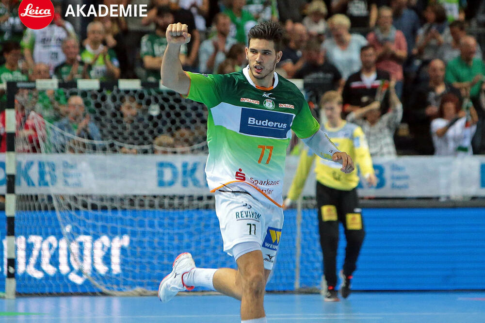 Ne umije da promaši: Stefan Čavor na utakmici sa Magdeburgom, Foto: Hsg-wetzlar.de