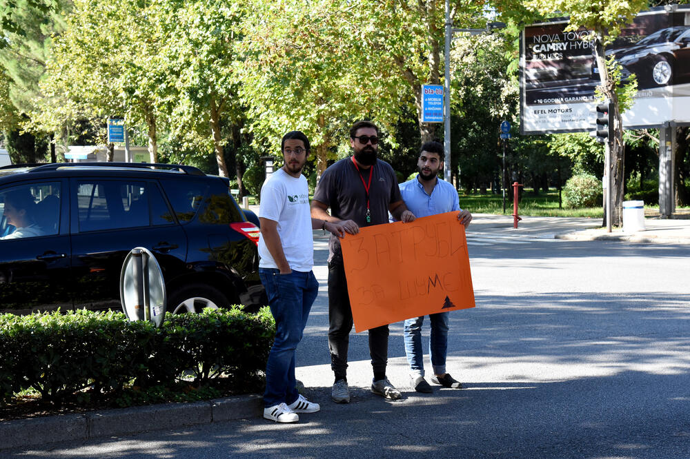 Danas u centru Podgorice, Foto: Savo Prelević
