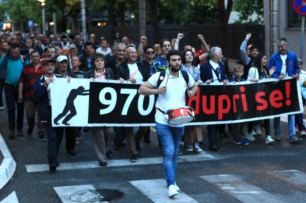 Sa jednog od ranijih protesta, Foto: Luka Zeković