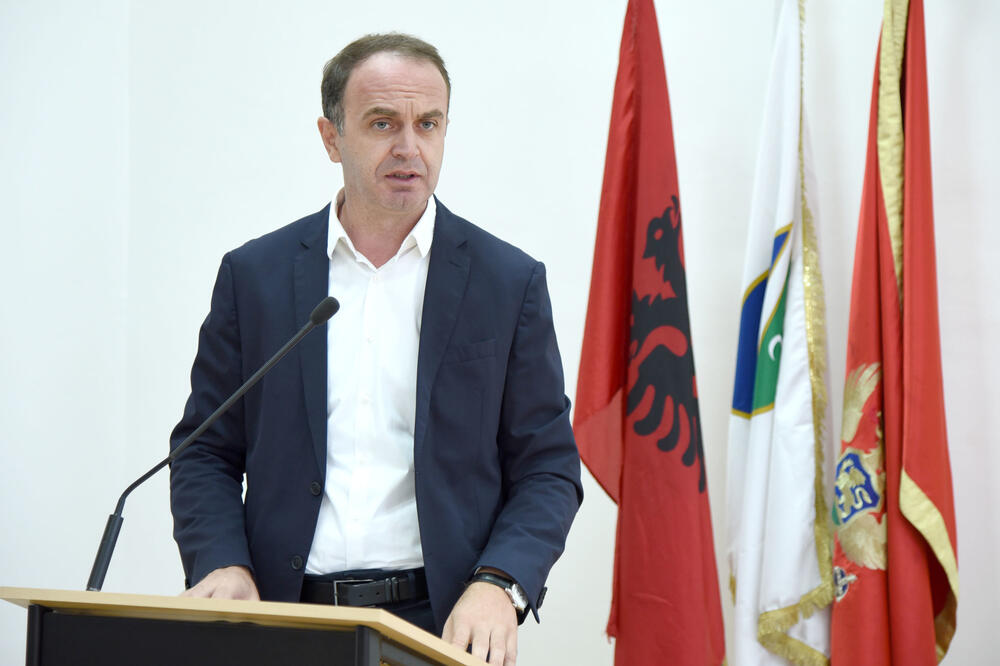 Predsjednik Albanske alternative, Nik Đeljošaj, Foto: Zoran Đurić