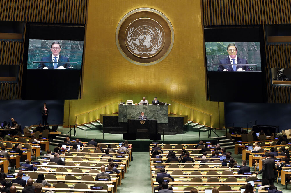 Govor Rodrigesa Parilje na zasijedanju Generalne skupštine UN, Foto: AP
