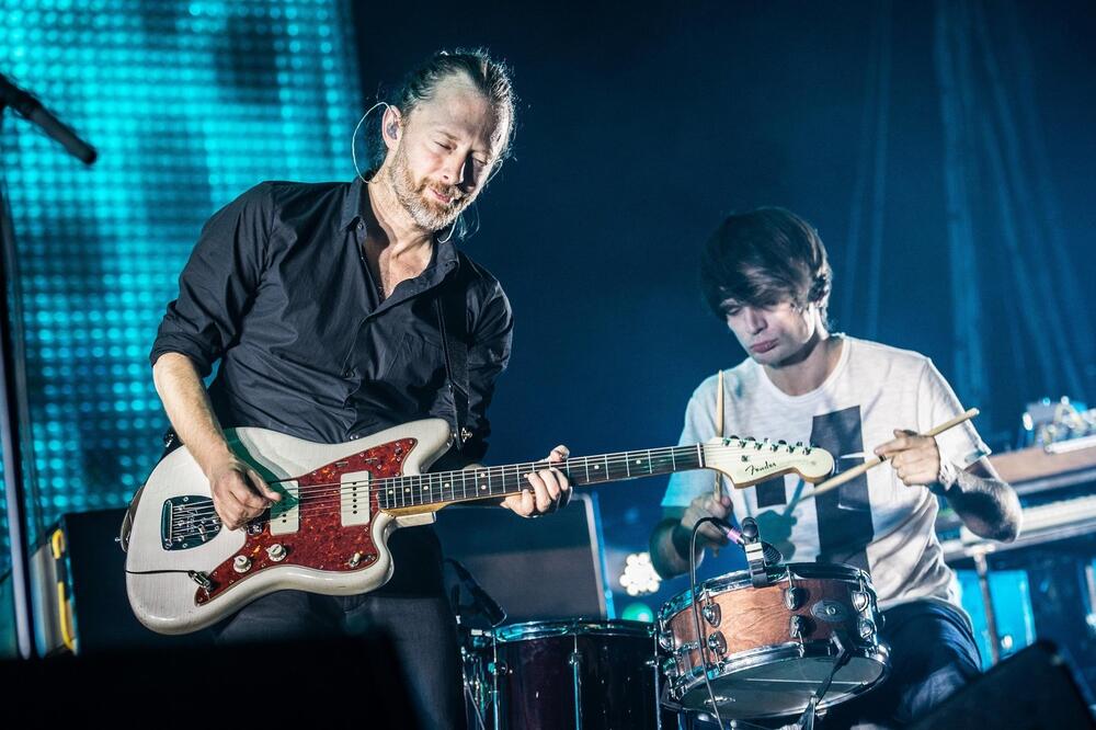 Jork na jednom od Radiohead nastupa, Foto: AP