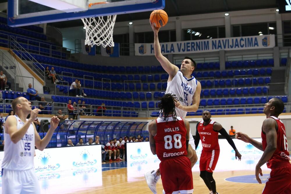 Milko Bjelica na večerašnjoj utakmici, Foto: KK Mornar