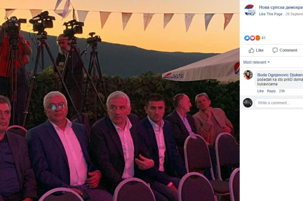 Komentar Ognjenović Đukanović na stranici NOVE, Foto: Printscreen