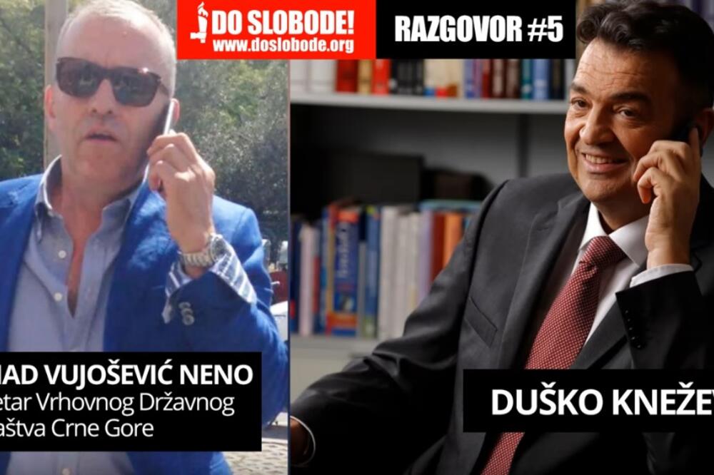Nenad Vujošević i Duško Knežević, Foto: Screenshot