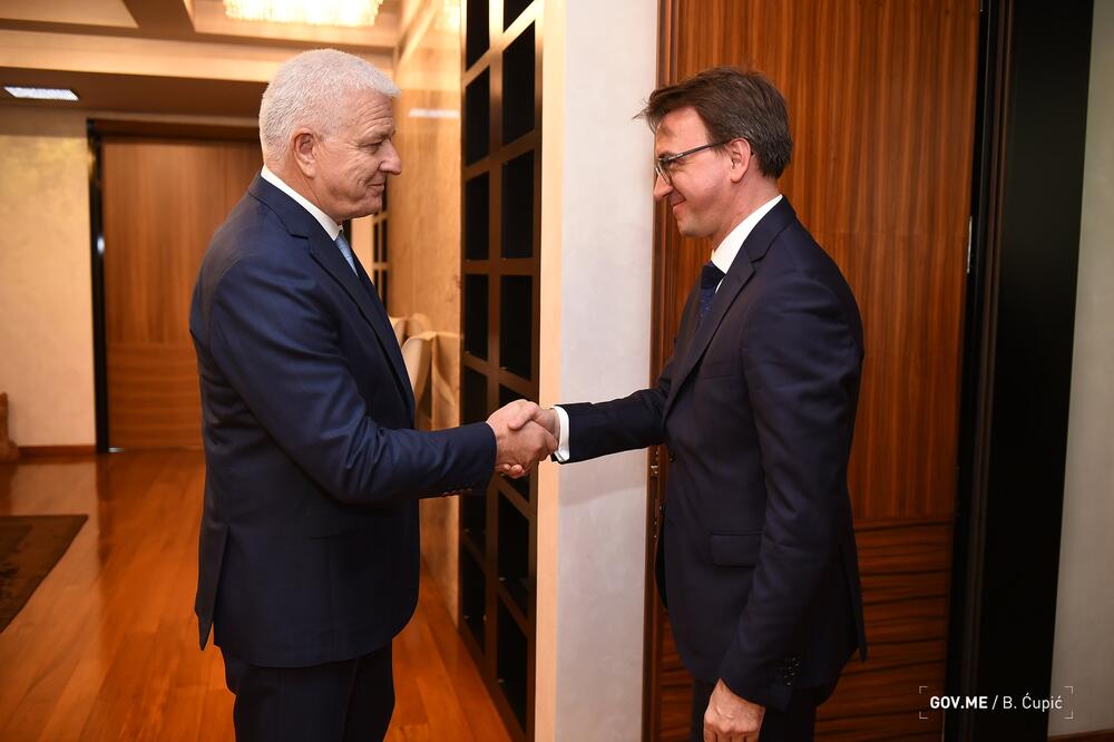 Marković i Maslenikov, Foto: Gov.me