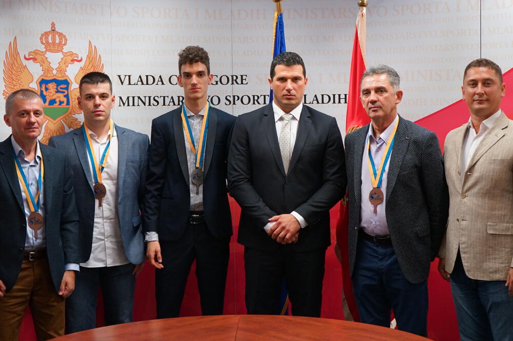 Sa prijema u Ministarstvu sporta