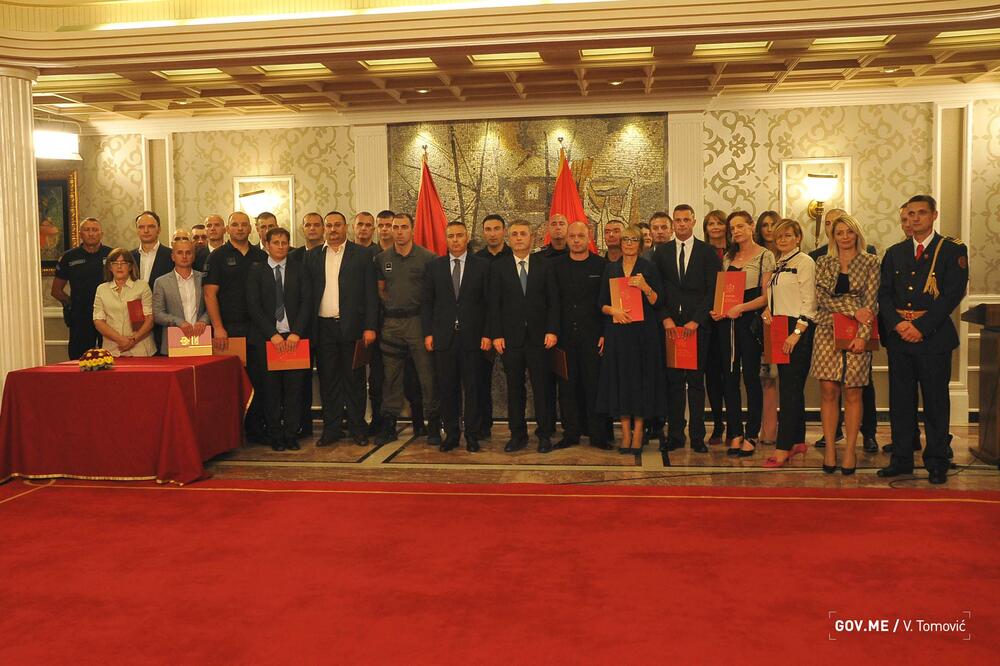 Sa svečanosti, Foto: MUP