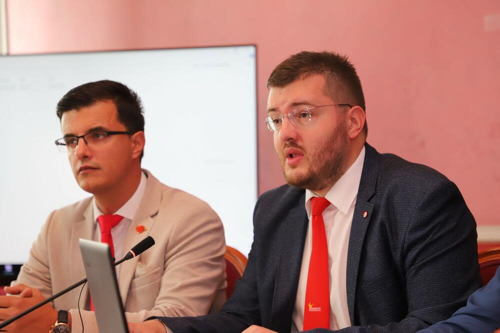 Šaranović i Koprivica, Foto: Demokratska Crna Gora