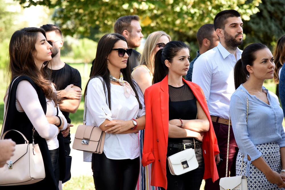 Sa nedavnog protesta studenata ispred Rektorata, Foto: Luka Zeković