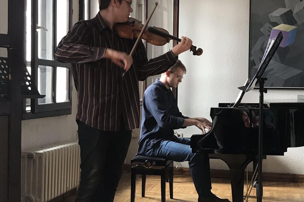 Sa završnog koncerta u Podgorici, Foto: Muzička škola Vasa Pavić