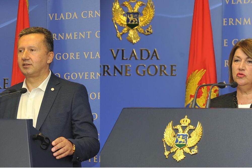 Mulić i Vučinović, Foto: Gov.me/ V. Tomović