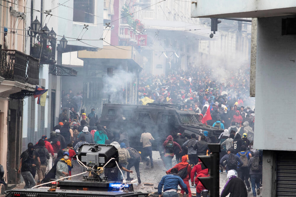 Neredi u gradu Kvinto, Foto: Reuters