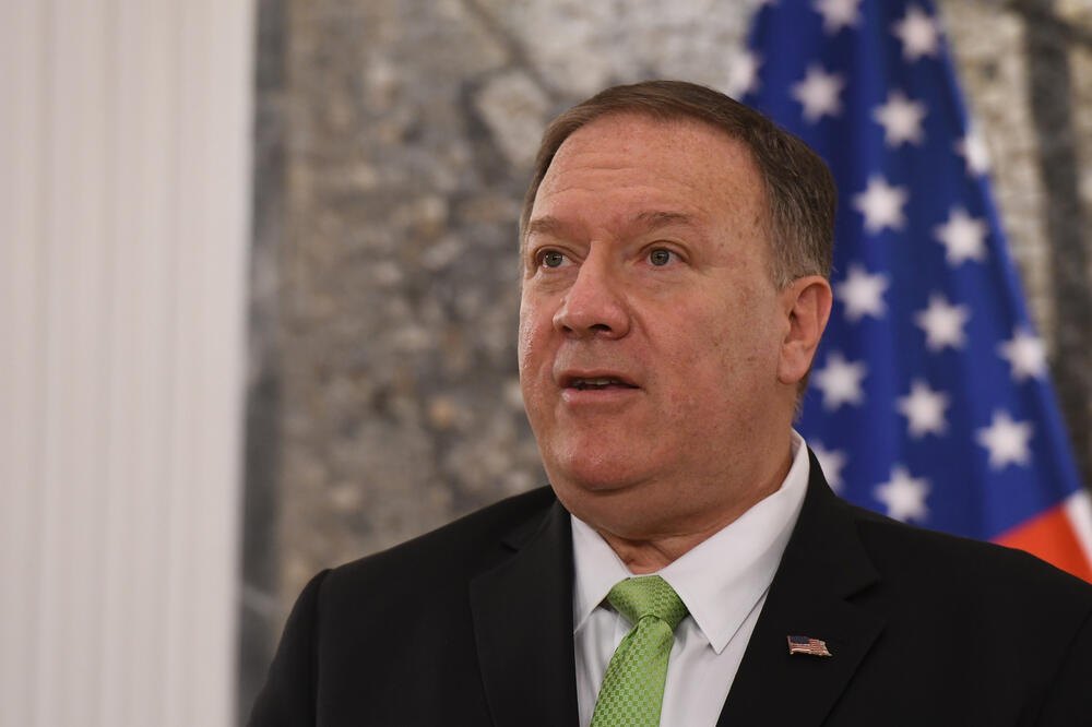 Američki državni sekretar Majk Pompeo u Podgorici, Foto: Savo Prelević