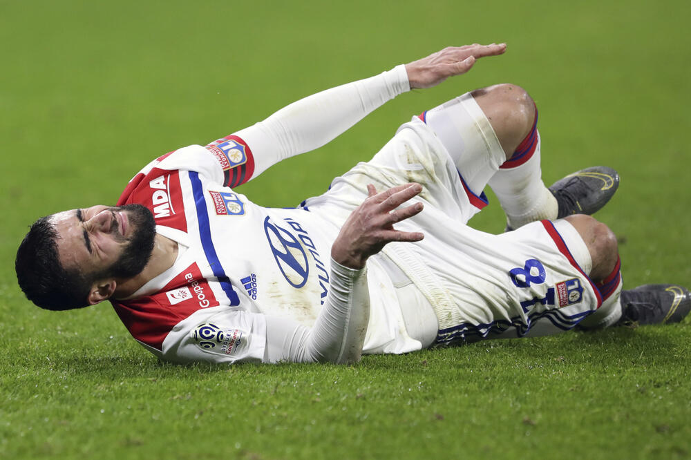 Nabil Fekir u dresu Liona, Foto: AP/Laurent Cipriani