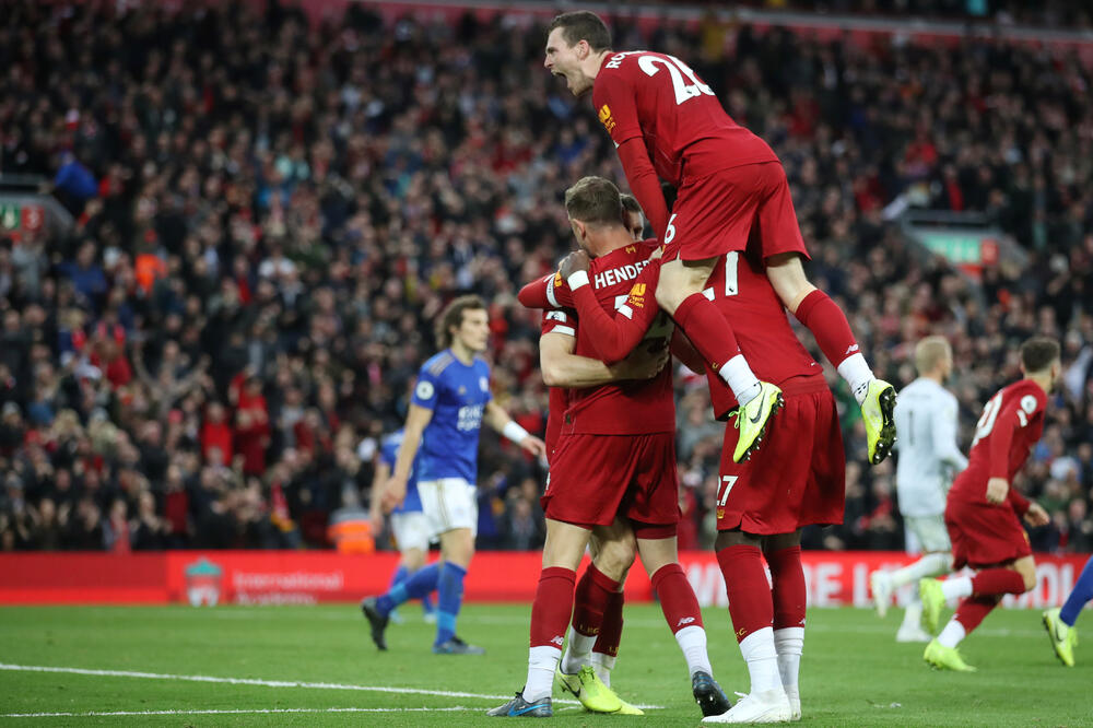 Slavlje fudbalera Liverpula, Foto: Reuters