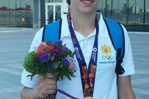 Marina Raković za bronzanu medalju u Moskvi