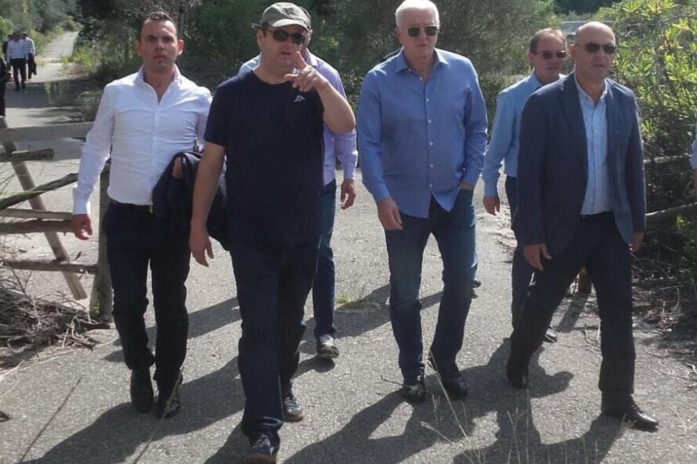 Marković u posjeti Ulcinju, Foto: Samir Adrović