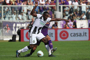 Fiorentina u formi, Srbin presudio Udinezeu