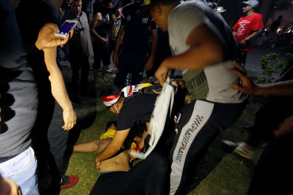 Detalj sa protesta, Foto: Reuters