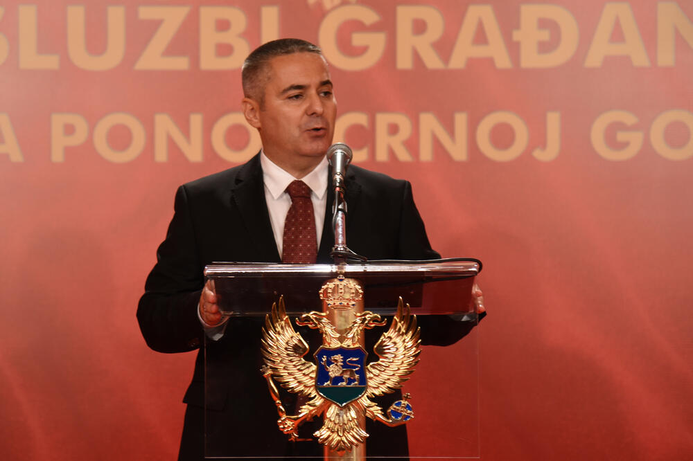Veljović na svečanoj akademiji, Foto: Savo Prelević