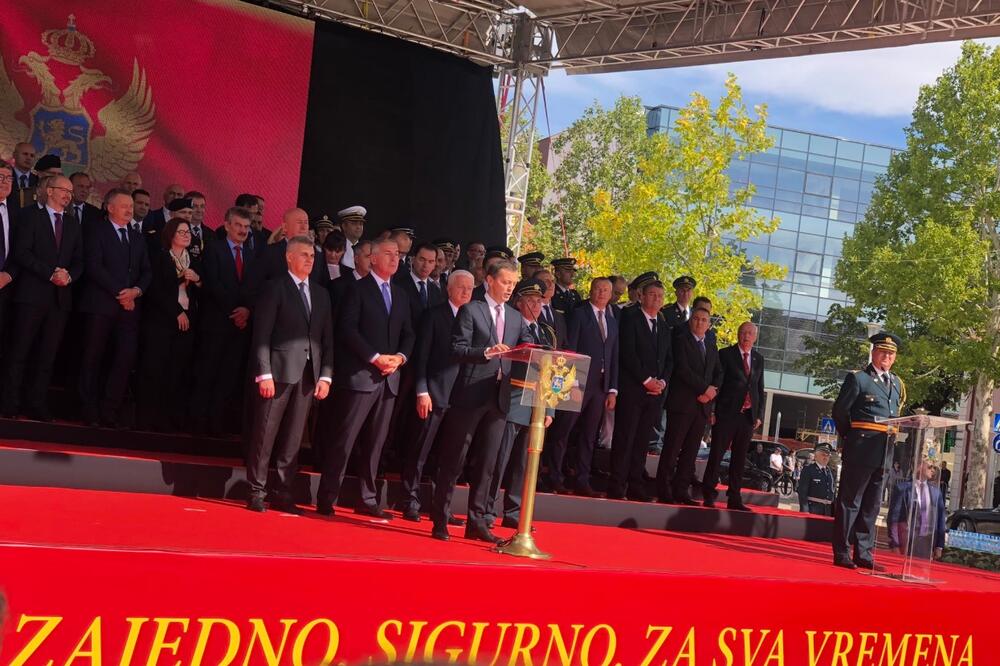 Danas u Nikšiću, Foto: Twitter/Defence MNE