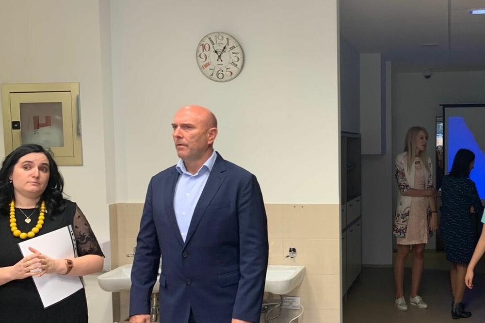 Sa otvaranja Dnevnog centra za djecu i omladinu sa smetanjama u razvoju, Foto: Vuk Lajović