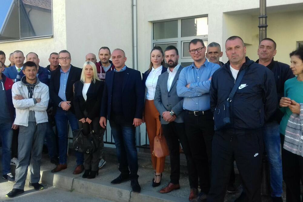 Sa današnjeg protesta, Foto: Jadranka Ćetković