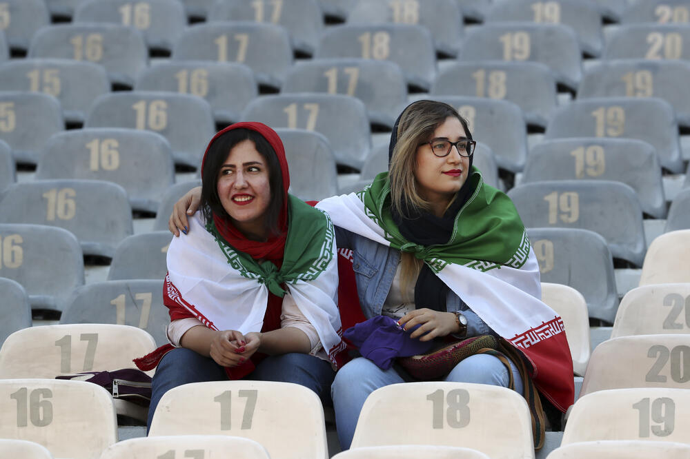 Iranke na stadionu "Sloboda", Foto: AP