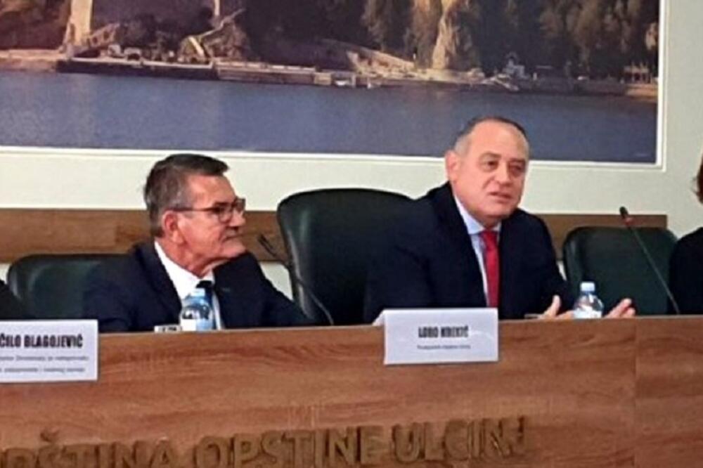 Simović danas u Ulcinju, Foto: Vlada Crne Gore