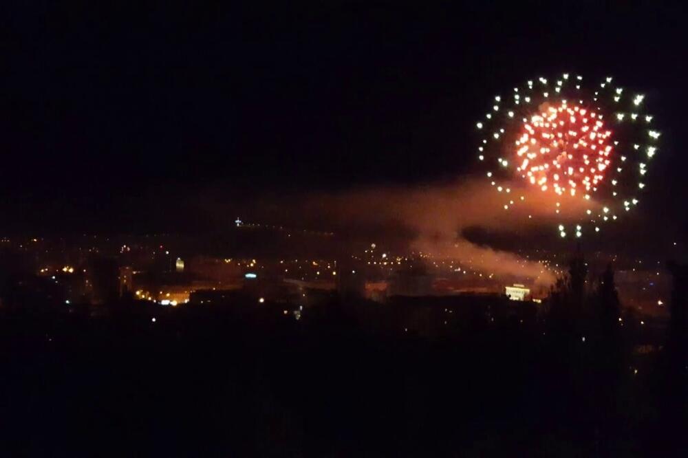 Vatromet u Podgorici, Foto: Volim Podgoricu