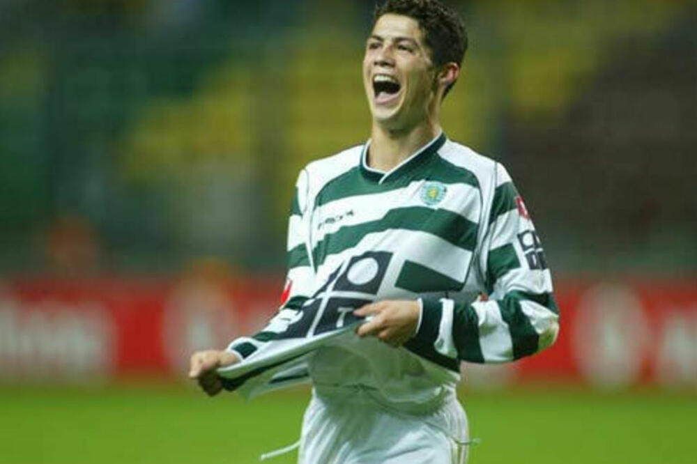 Kristijano Ronaldo u dresu Sportinga
