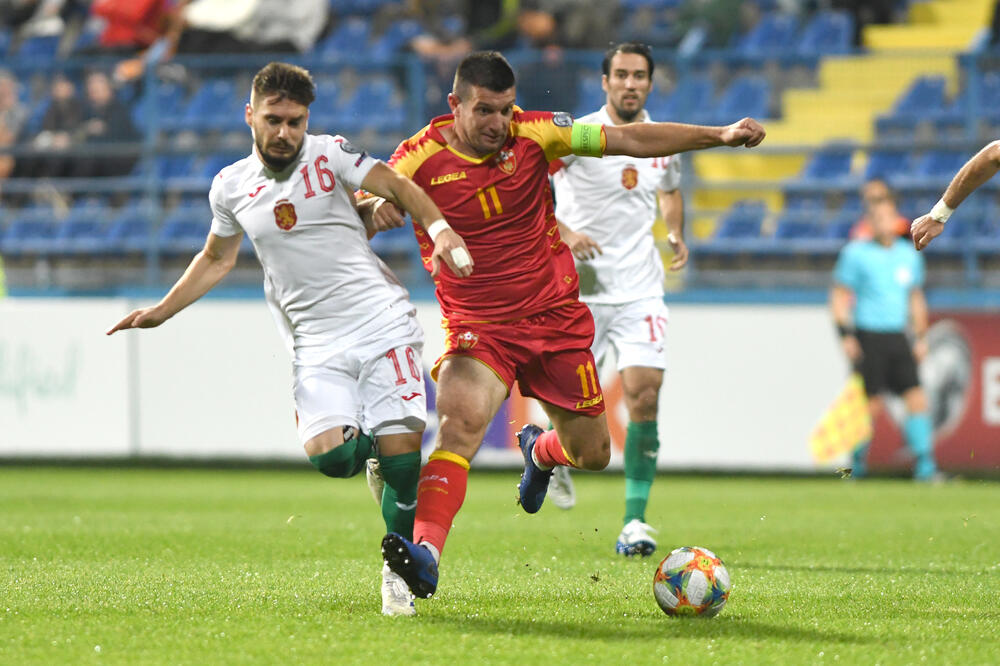 Bećiraj na meču sa Bugarskom, Foto: SAVO PRELEVIC