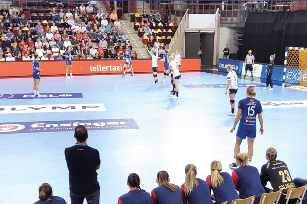 Detalj sa današnje utakmice, Foto: SG Bietigheim