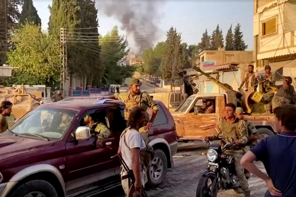 Sirijski pobunjenici koji podržavaju Tursku, Foto: Reuters