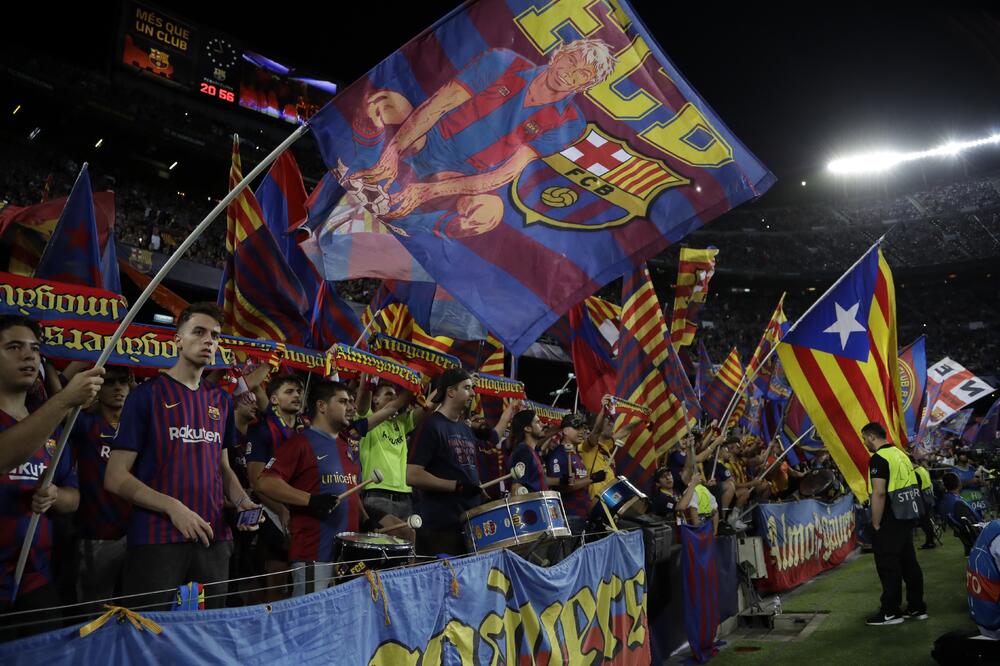 Navijači Barselone, Foto: AP