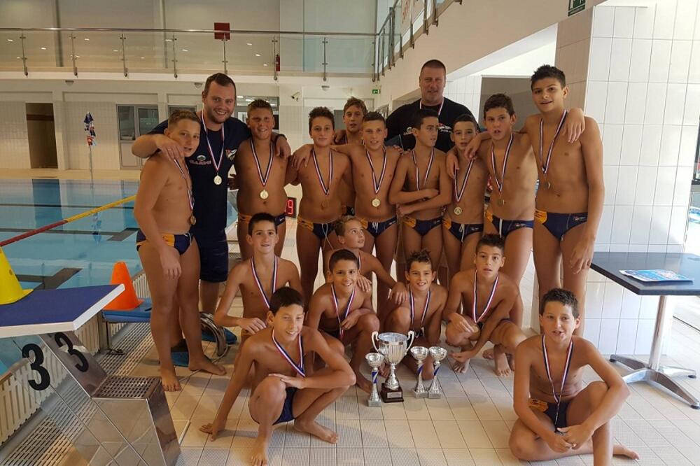 Mladi vaterpolisti Jadran Carina, Foto: PVK Jadran