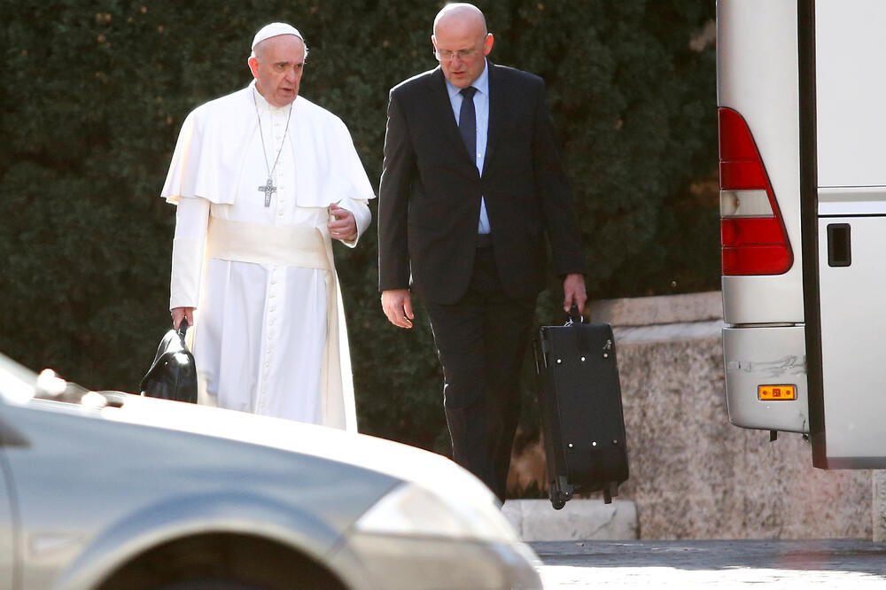 Papa i Đani, Foto: Tony Gentile/Reuters