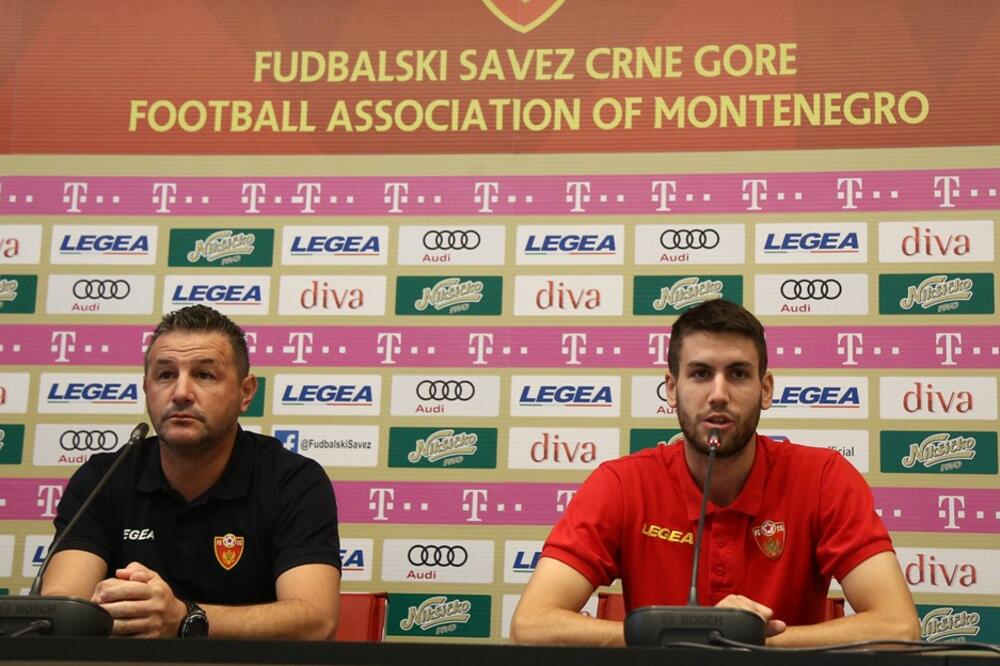 Miodrag i Ilija Vukotić na konferencija za medije, Foto: FSCG