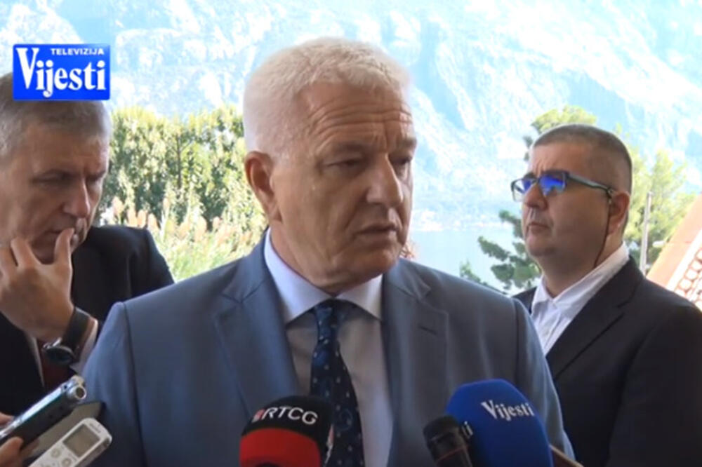 Marković danas u Kotoru, Foto: Printscreen YouTube
