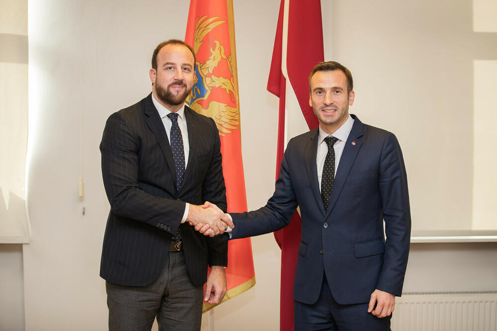 Nikolić u Letoniji, Foto: Skupština Crne Gore