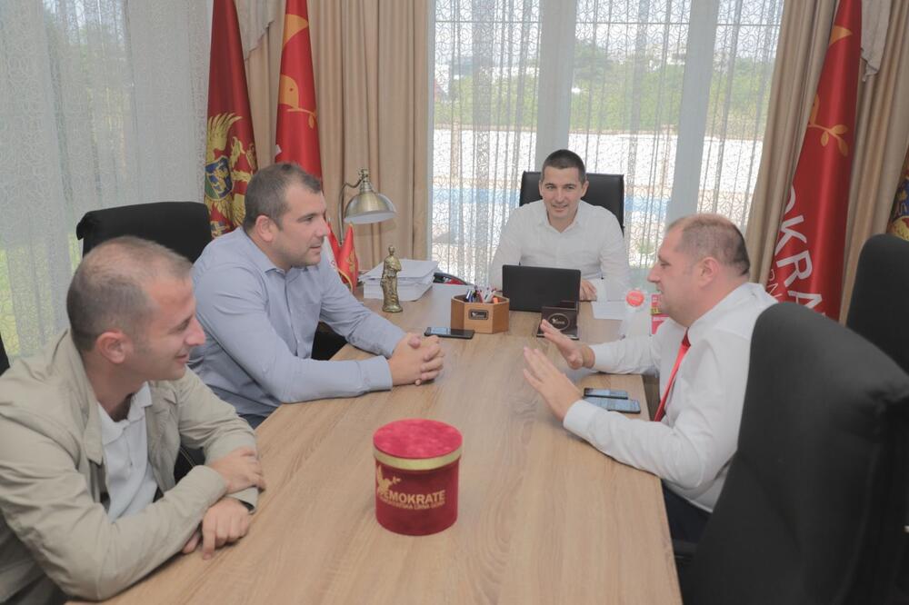 Čađenović (desno), Foto: Demokrate