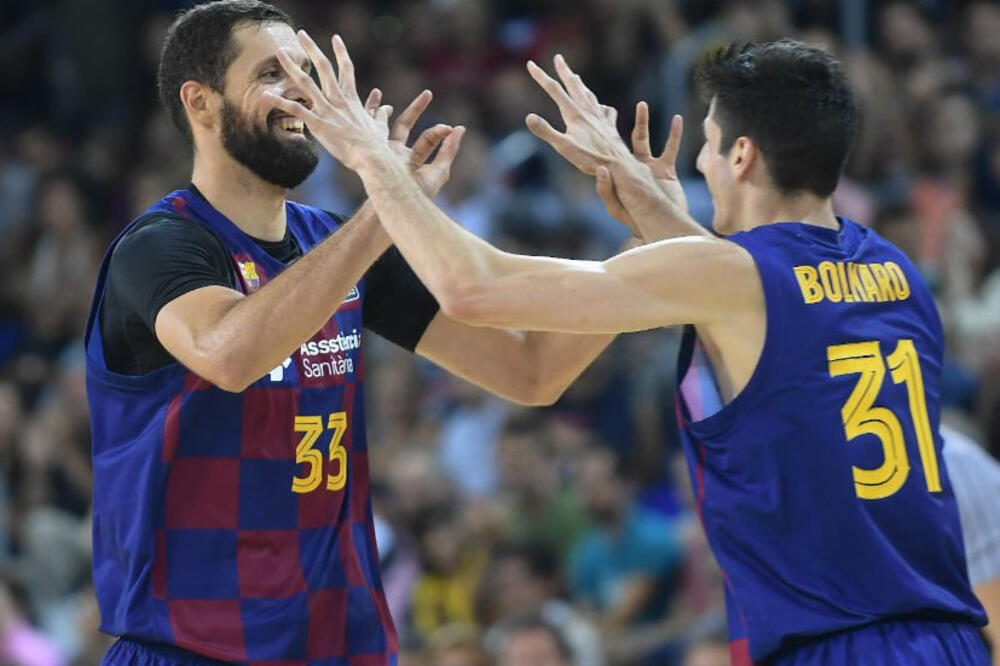 Košarkaši Barselone, Foto: Twitter