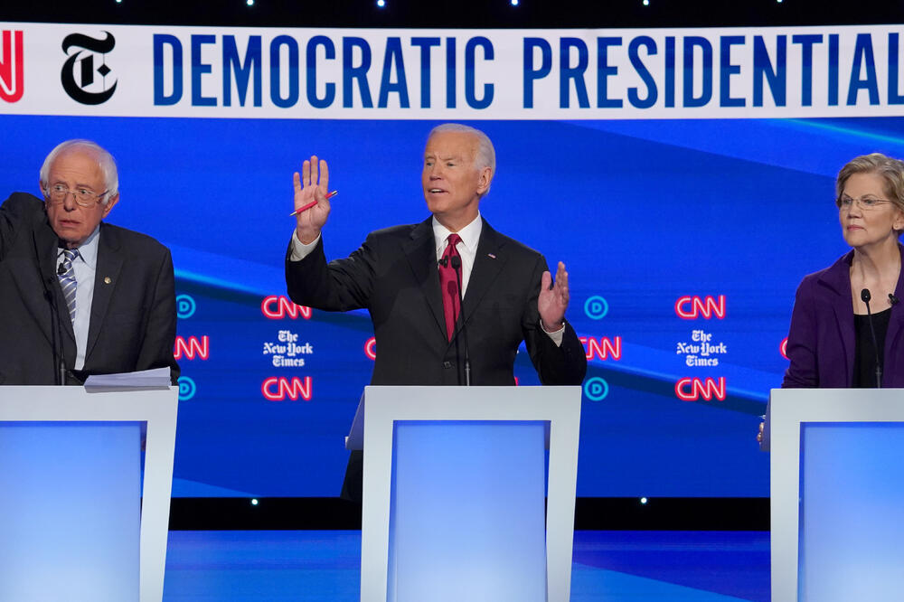 Nisu ponudili jasnu alternativu: Sanders, Bajden i Vorenova, Foto: Reuters