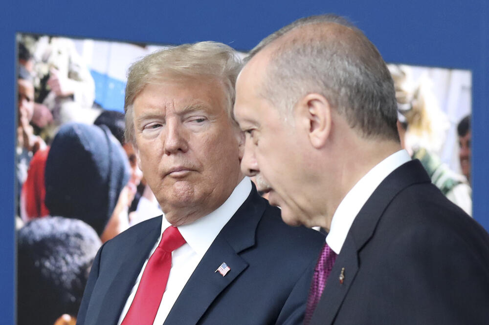 Tramp i Erdogan, Foto: AP, AP, AP