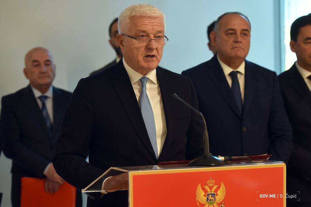 Marković na pres konferenciji u Pljevljima, Foto: Gov.me
