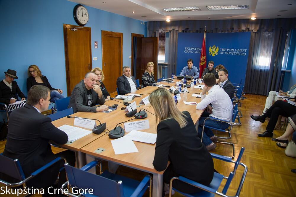 Sa današnjeg Odbora za ekonomiju, Foto: Igor Šljivančanin/Skupština Crne Gore