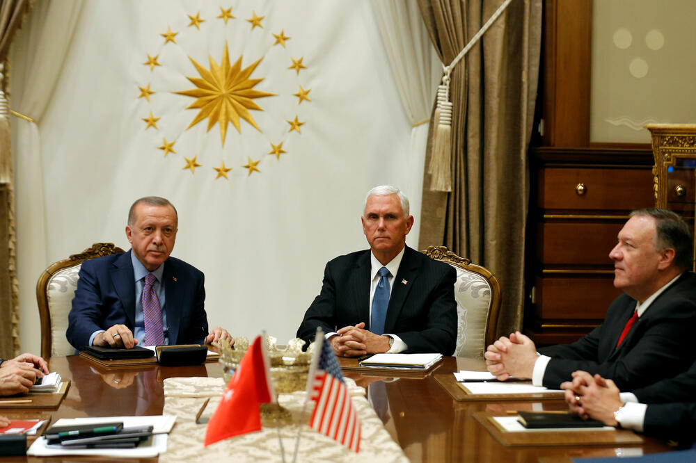 Erdogan i Pens, Foto: Reuters